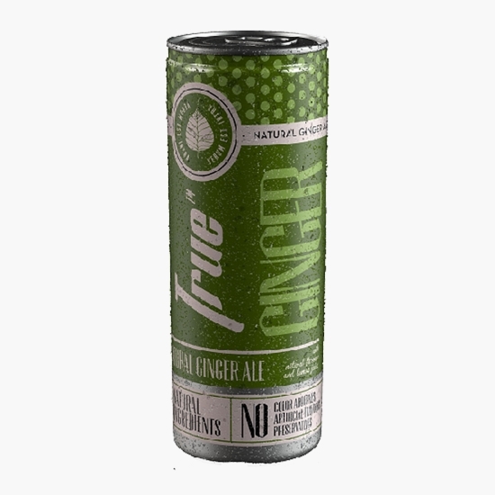 Băutură carbogazoasă cu ghimbir și lămâie doză 0.25l