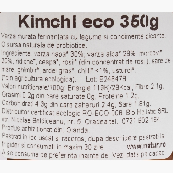 Kimchi eco 350g