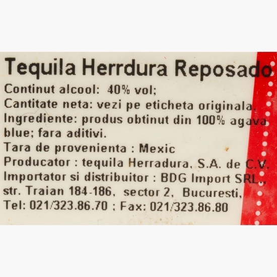 Tequilla Reposado 40% alc. 0.7l + cutie