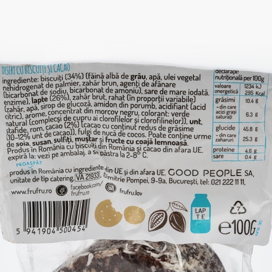 Desert cu biscuiți și cacao 100g