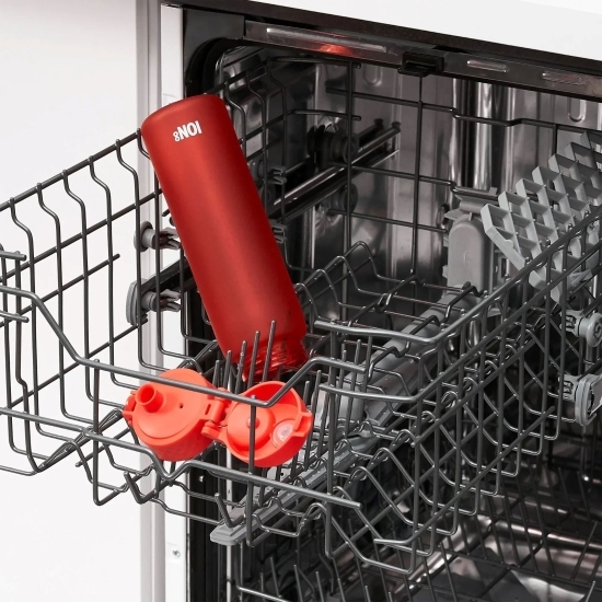 Sticlă apă Slim din recyclon, culoare roșie 500ml