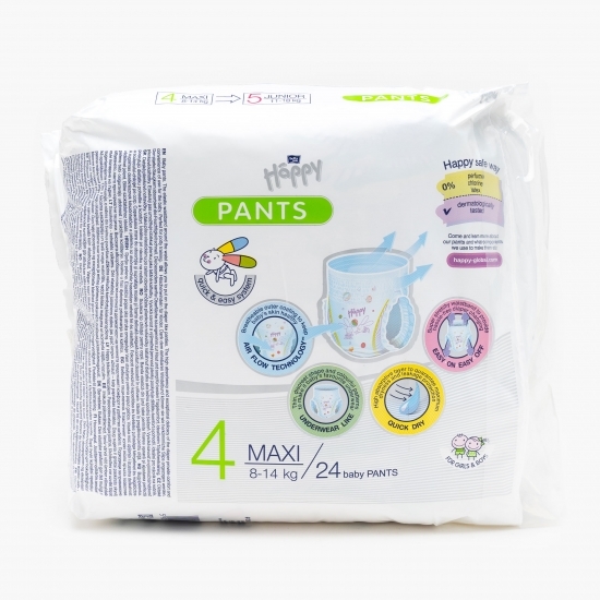 Scutece chiloțel Pants mărimea 4, 8-14 kg, 24 buc