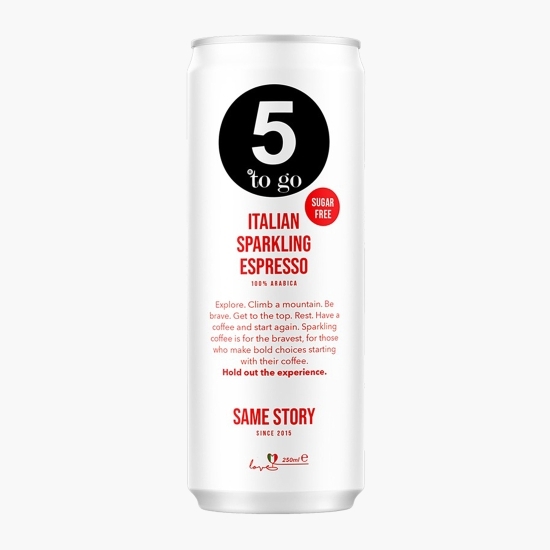Cafea Italian Sparkling Espresso  fără zahăr 0.25l 