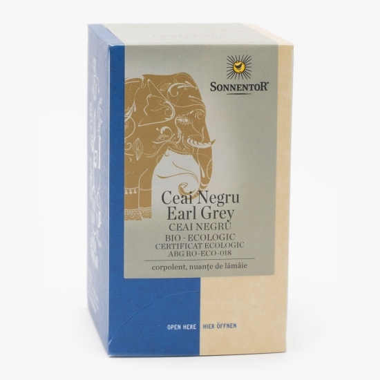 Ceai negru eco Earl Grey 18 plicuri