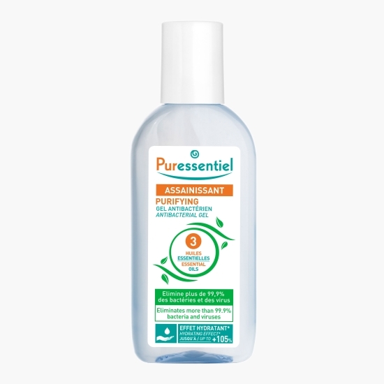 Gel antibacterian de purificare cu 3 uleiuri esențiale 80ml