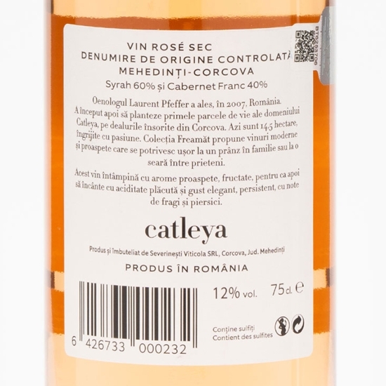 Vin rose sec Freamăt Syrah & Cabernet Franc, 12%, 0.75l