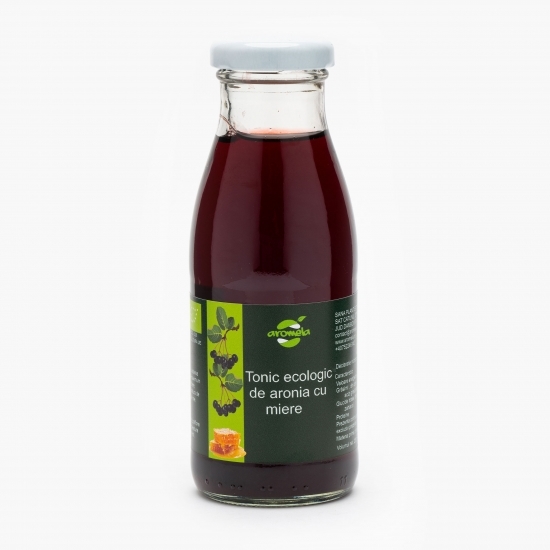 Tonic ecologic de aronia cu miere 0.25l