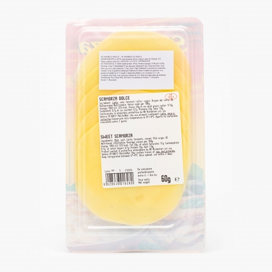Scamorza dolce feliată 60g