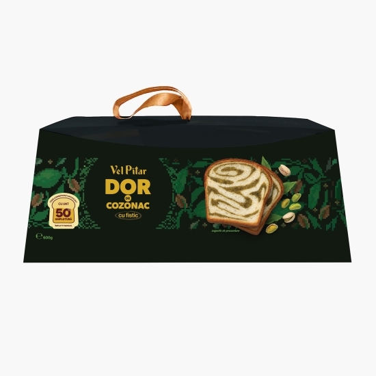 Cozonac cu fistic 600g