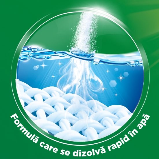 Detergent de rufe pudră Touch of Lenor Color 20 spălări, 2kg