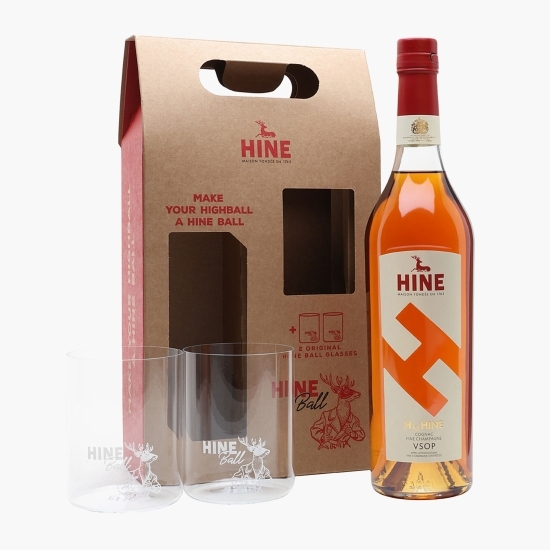 Coniac VSOP 40% alc. 700ml + 2 pahare
