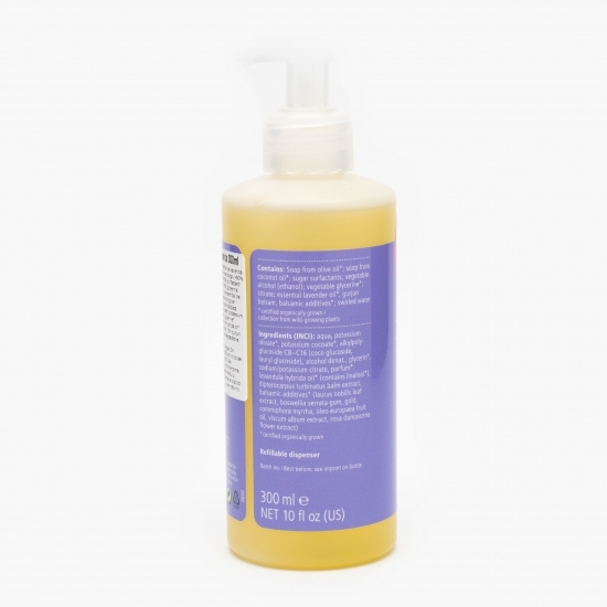 Săpun lichid bio, lavandă 300ml