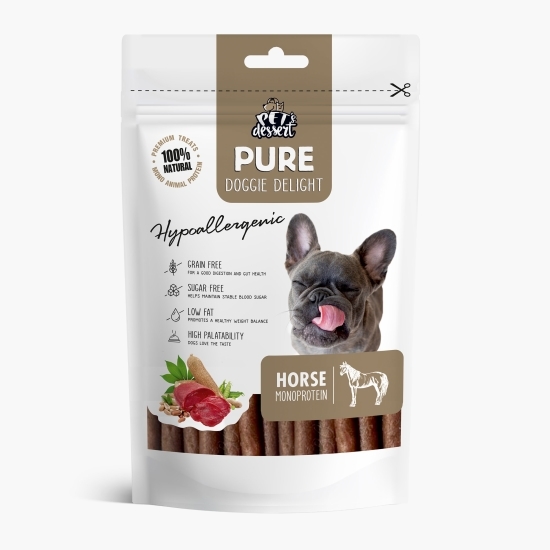 Recompense pentru câini, 80g, cu carne de cal Horse Monoprotein Hypoallergenic