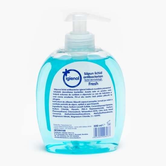 Săpun lichid antibacterian fresh 300ml 