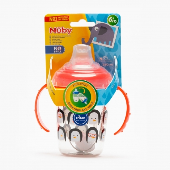 Pahar „Stop pic” cu mânere , +6 luni, 240ml