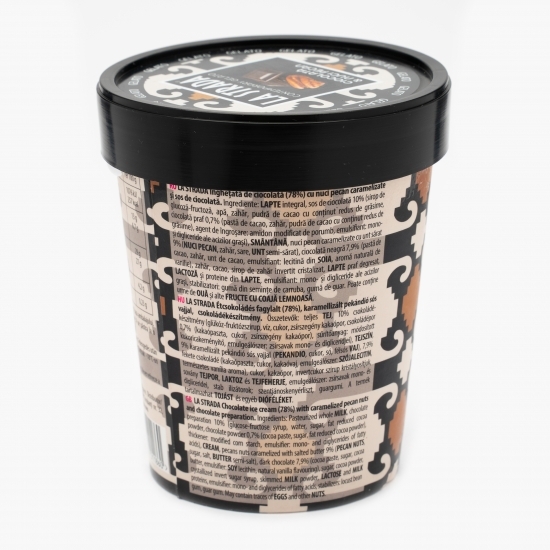 Înghețată de ciocolată cu nuci pecan 500ml