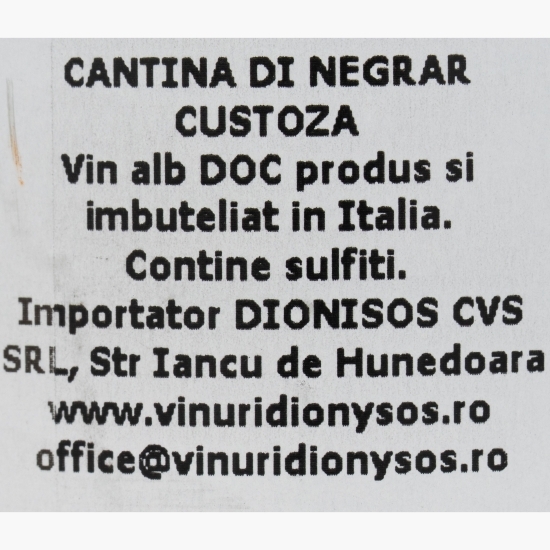 Vin alb sec Custoza, 12%, 0.75l