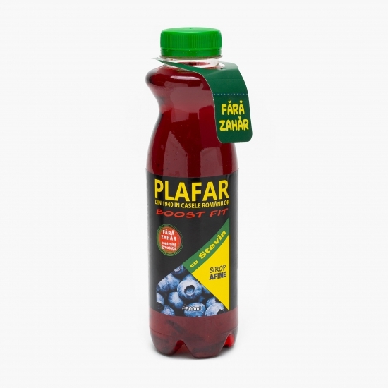Sirop cu afine Boost fit fără zahăr 0.5l