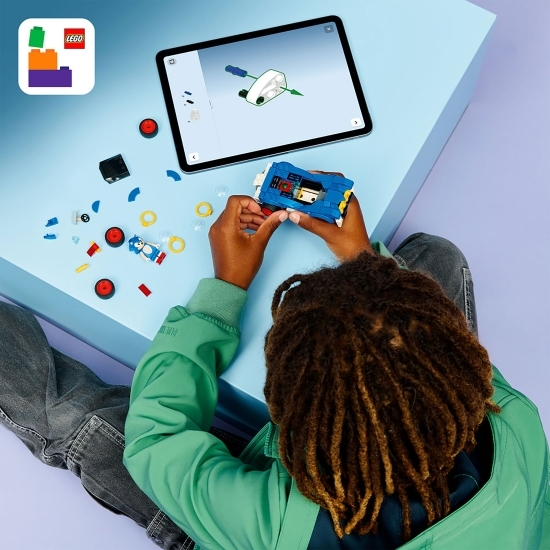 Sonic: Speedster Lightning, 77117 Sonic, 126 piese, +7 ani