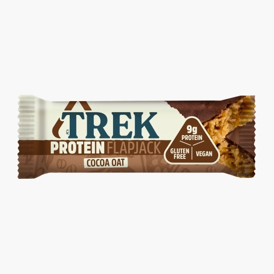 Baton cu ovăz și cacao, cu proteine, fără gluten 50g