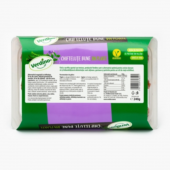 Chifteluțe vegetale 240g
