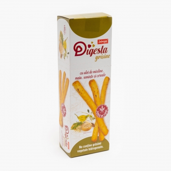Grisine cu ulei măsline, maia, semințe și cereale 150g