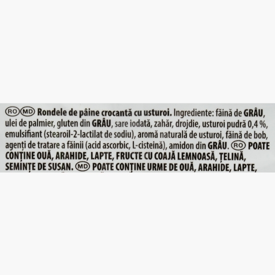 Rondele Bake Rolls cu usturoi 80g