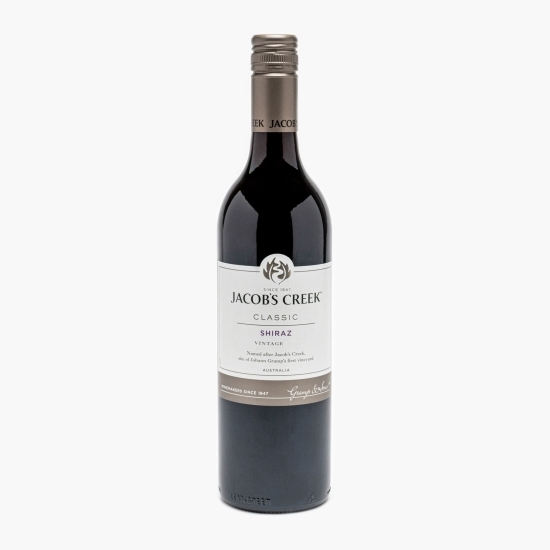 Vin roșu sec Shiraz, 13.5%, 0.75l