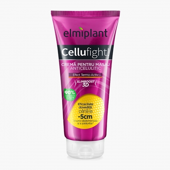 Cremă pentru masaj anticelulitic, efect termo-activ, Cellufight, 200ml