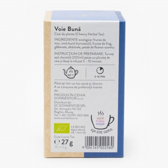 Ceai de plante eco „Voie bună” 18 plicuri