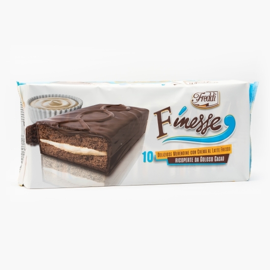 Prăjitură Finesse cu gust de lapte 390g