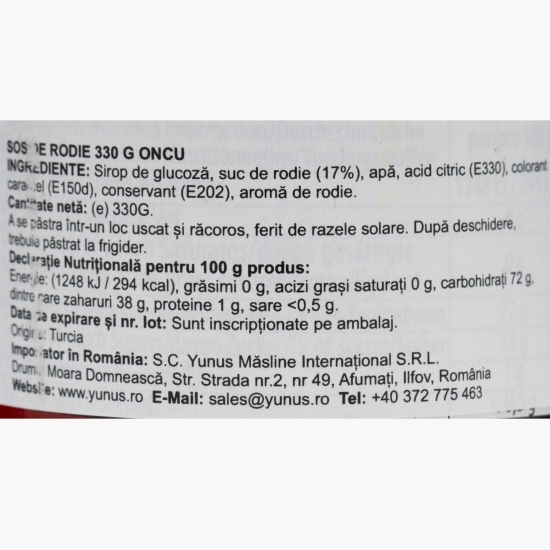 Sos de rodie 330g