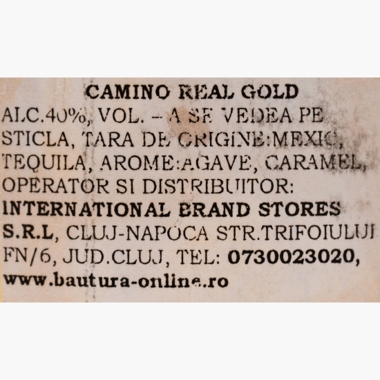 Tequila Real Gold 42% alc. 0.7l