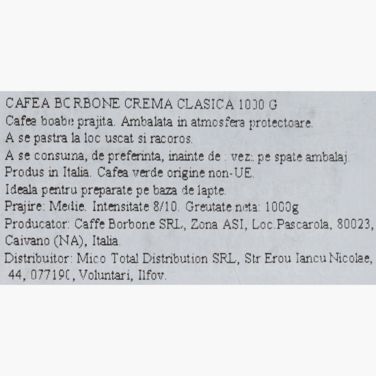 Crema Classica 1000g, cafea boabe