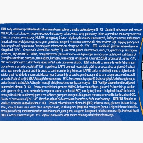 Tort de înghețată cu aromă de vanilie 650ml