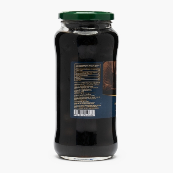 Măsline negre fără sâmburi, 580g
