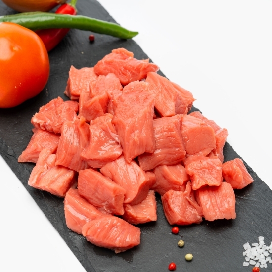 Cubulețe carne de vită eco 500g