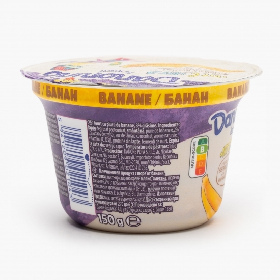 Iaurt cu piure de banane 150g