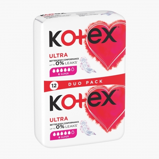 Tampoane absorbante Ultra Super 12 buc