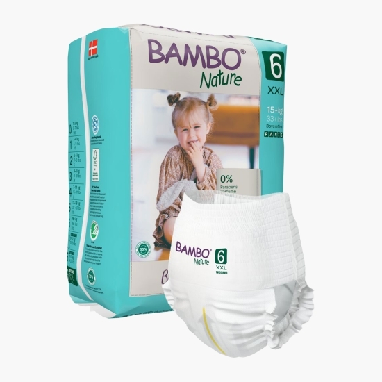 Scutece chiloțel Pants eco 0% clor mărimea 6, +18 kg, 18 buc