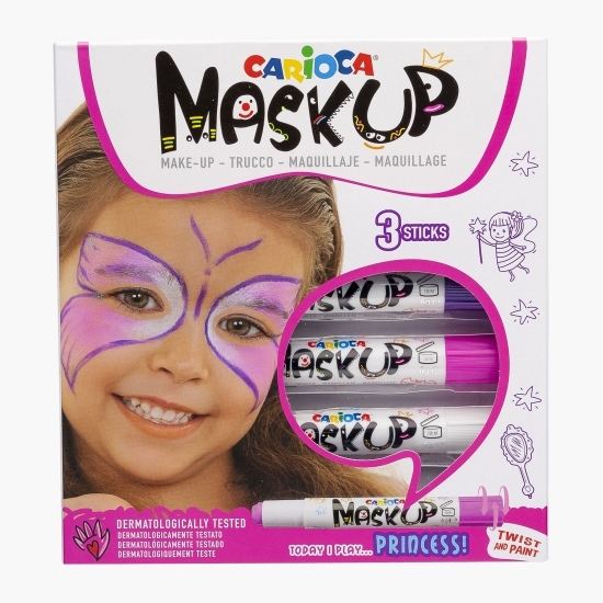 Cariocă Mask-Up Princess 3/set