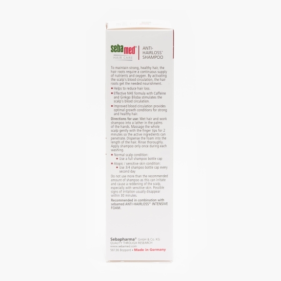 Șampon dermatologic împotriva căderii părului 200ml