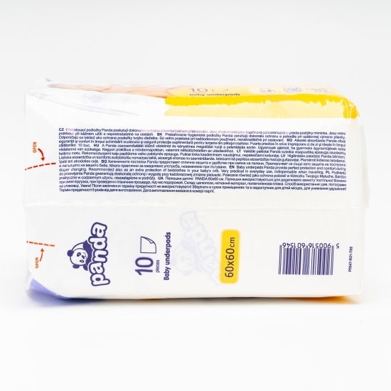 Cearceafuri absorbante copii 60x60cm, 10 buc
