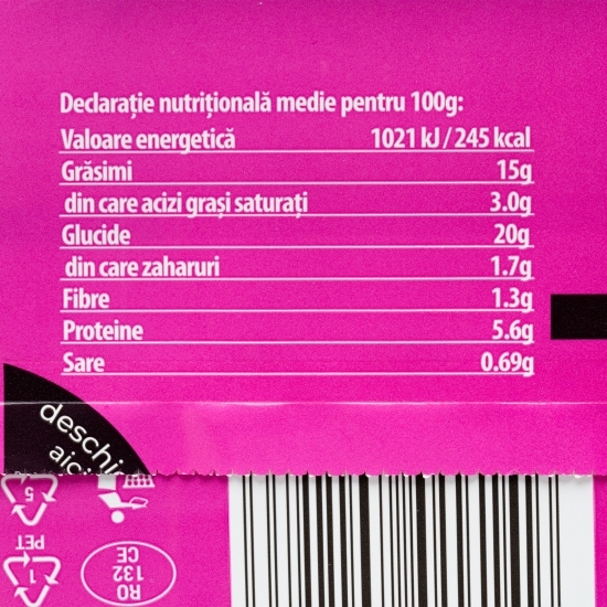 Salată de paste, tofu și roșii uscate 200g