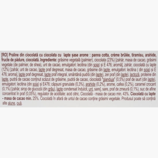 Praline asortate Amoretta desserts 276g