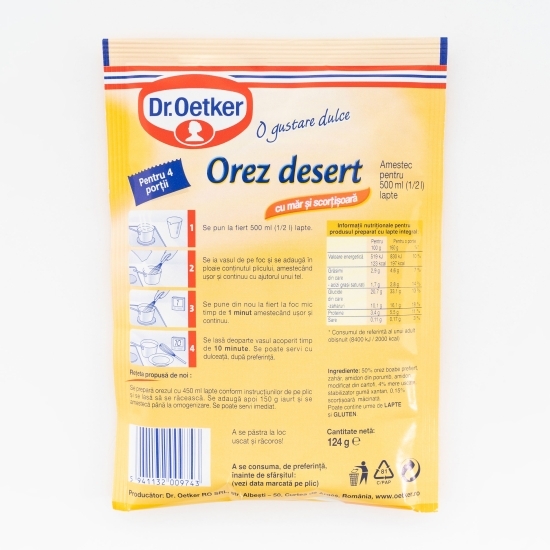 Orez desert cu măr și scorțișoară 124g
