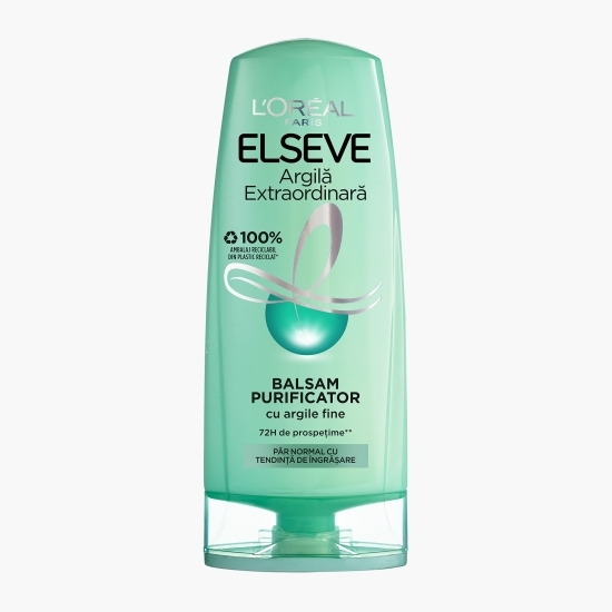 Balsam purificator cu argilă pentru păr gras 200ml