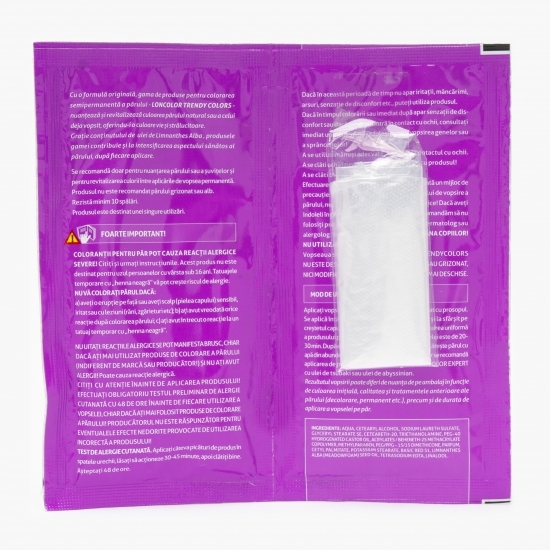 Vopsea semipermanentă pentru păr R68 roz britpop plicuri 2x25ml
