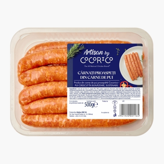 Cârnați de pui 500g