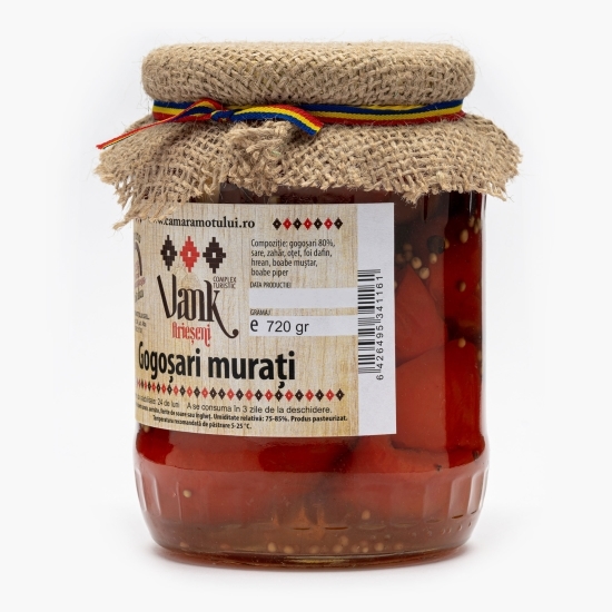 Gogoșari murați în oțet 720g